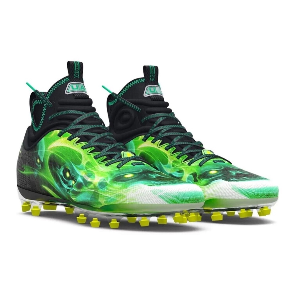 ✔️UNDER ARMOUR SPOTLIGHT SLIME MENS FOOTBALL CLEATS